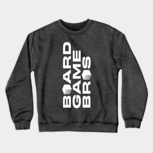 Board Game Bros Logo White Crewneck Sweatshirt